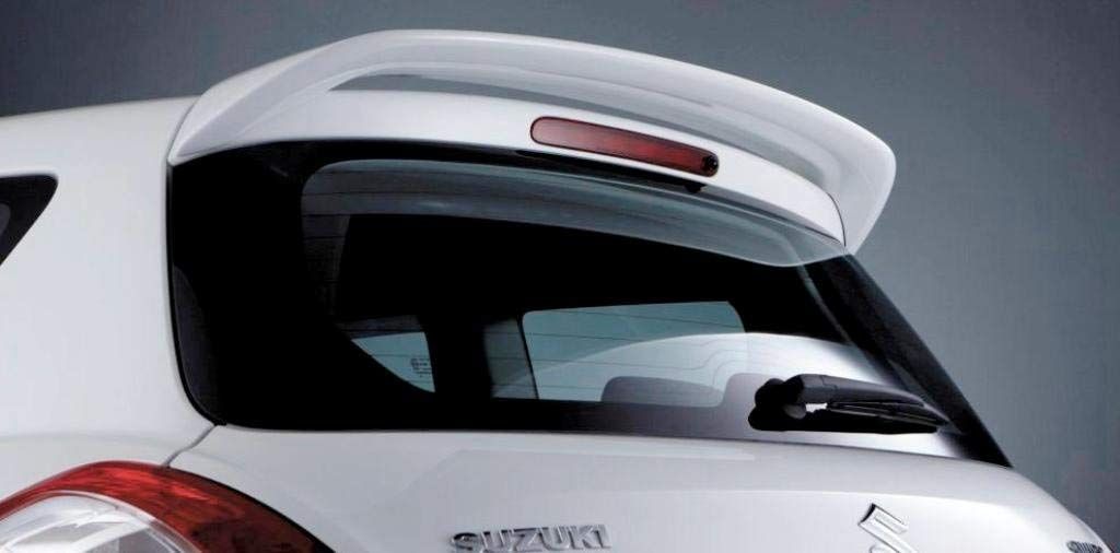 Swift Rear Spoiler Maruti Suzuki Swift 2018 M-Tek Rear Spoiler (Pearl White) MK-A005 ...