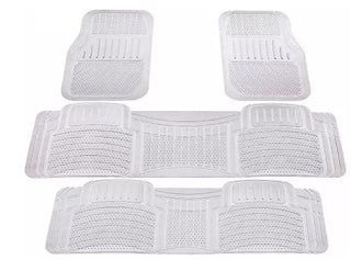 6168(Clear) Set of 4 Packy Poda  Mats (7 Seater)