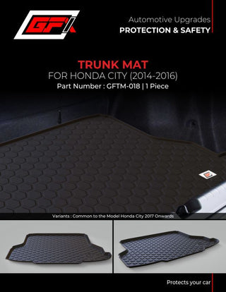 GFX Honda City 2014-2016 Trunk Mat