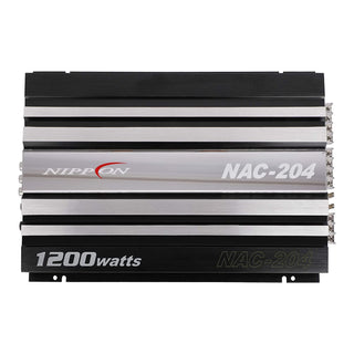 Nippon NAC-204 1200W 4 Channel Class AB Power Amplifier