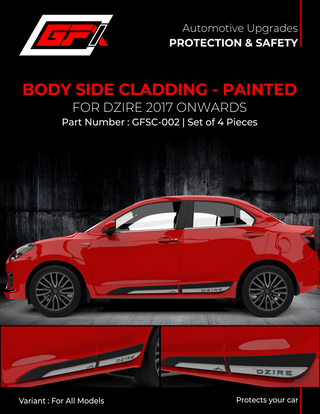 Dzire 2017 Body Side Cladding -GFSC-002