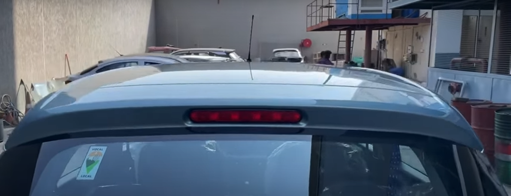 Tata Punch M-Tek Rear Spoiler (Tropical Mist) MK-A021 : Dolphin ...