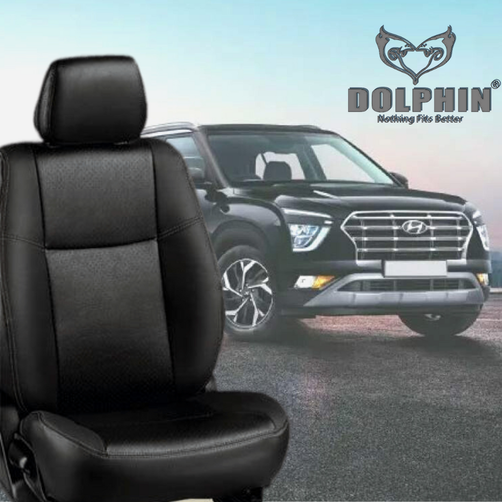 DOLPHIN SEAT COVER CRETA 2020 (with armrest) Original – DolphinAccessories