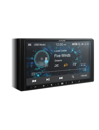 ALPINE ILX-W660E 7" Touch Screen Display Audio With Aux-in &RCA