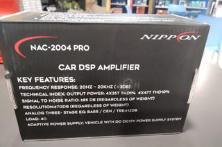 NIPPON NAC-2004 PRO CAR DSP NDROID AMPLIFIER