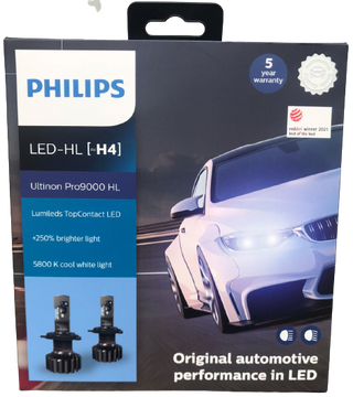 Philips Ultinon Access LED Car Headlight Bulbs H4/H19 (Twin Pack