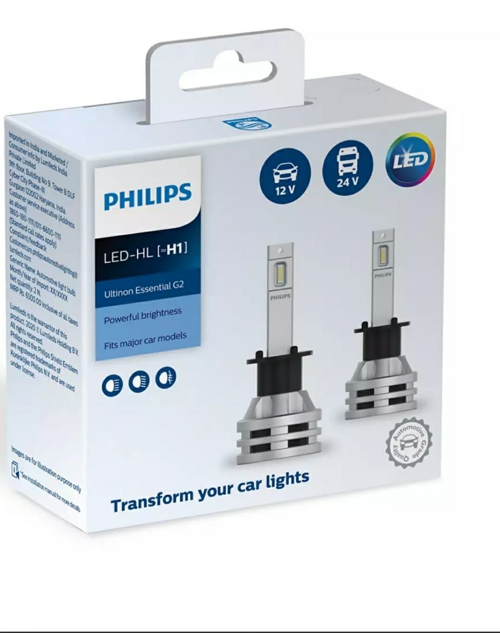 Philips LED-HL [H4] Ultinon Pro9000 11342 – dolphinaccessories