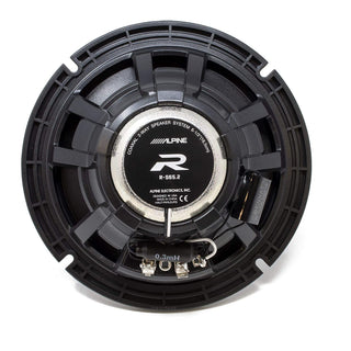 Alpine R-S65.2 R-Series 6.5-inch Coaxial 2-Way Speakers