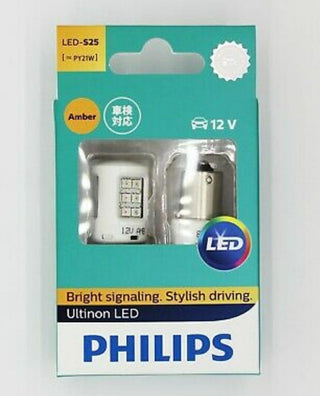 Philips LED S25 [= PY21W] Amber colour 11498 ULA